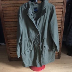 Me Jane Green Utility Jacket Field Jacket Chore Coat Barn Coat